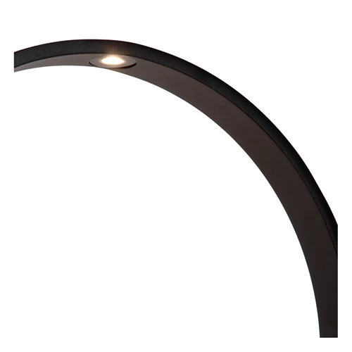 Lucide JEREL - Borne extérieur - Ø 40 cm - LED - 1x5W 3000K - IP54 - Noir - détail 2